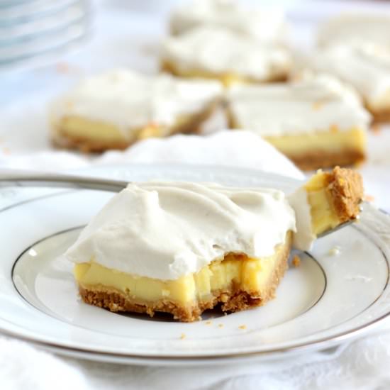 Triple Layer Paleo Lemon Bars