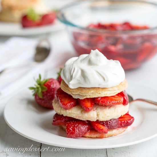 Strawberry Shortcake Scones