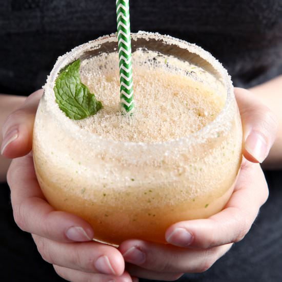 Cantaloupe Mint Margaritas