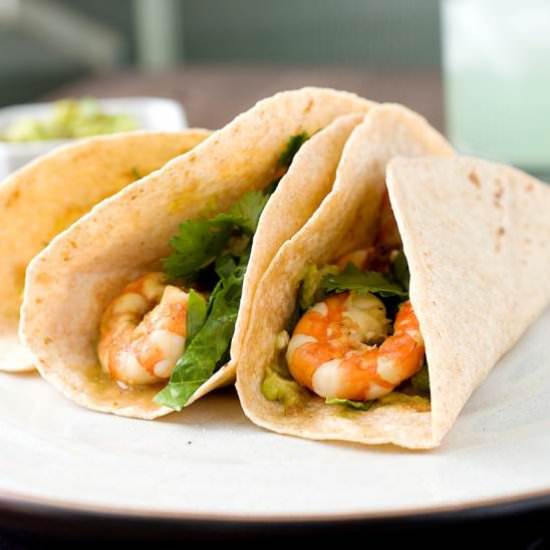 Margarita Shrimp Tacos