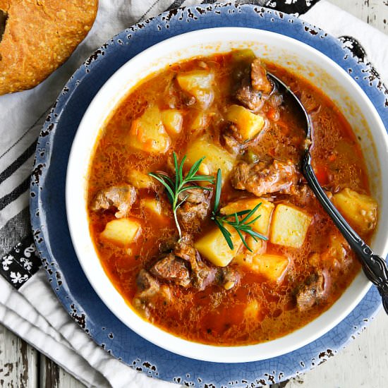 Beef Goulash (soup)