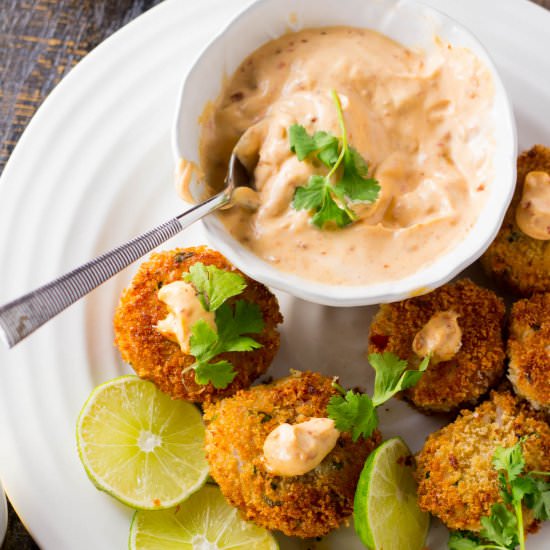 Savory Rice and Tuna Cakes
