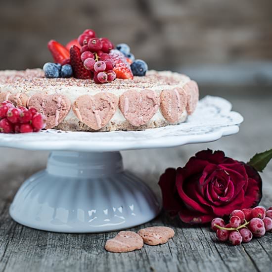 Raw Mothers Day Cake