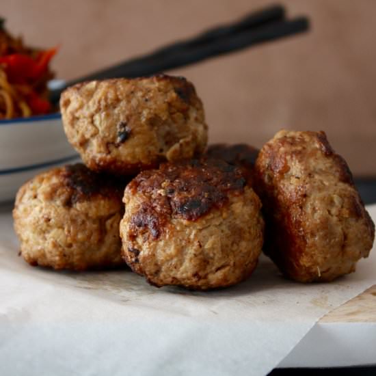 Asian Chicken Meatballs