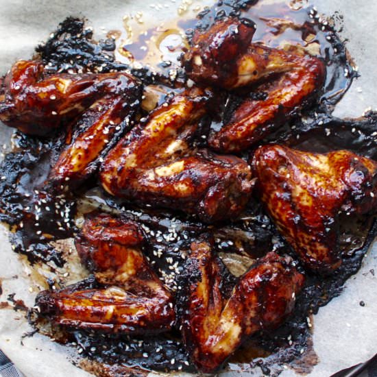 Asian Baked Chicken Wings