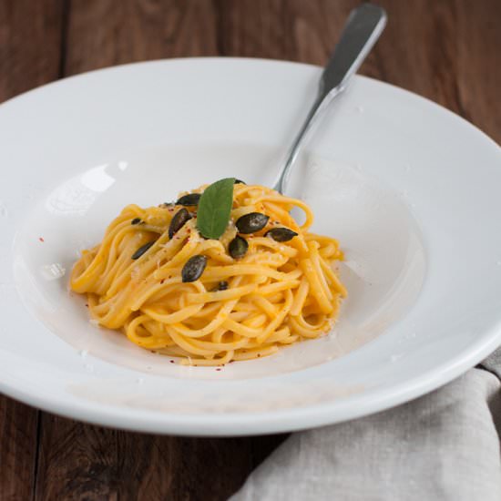 Butternut Squash Pasta with Sage