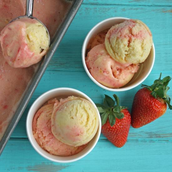 Strawberry Mango Banana Ice Cream