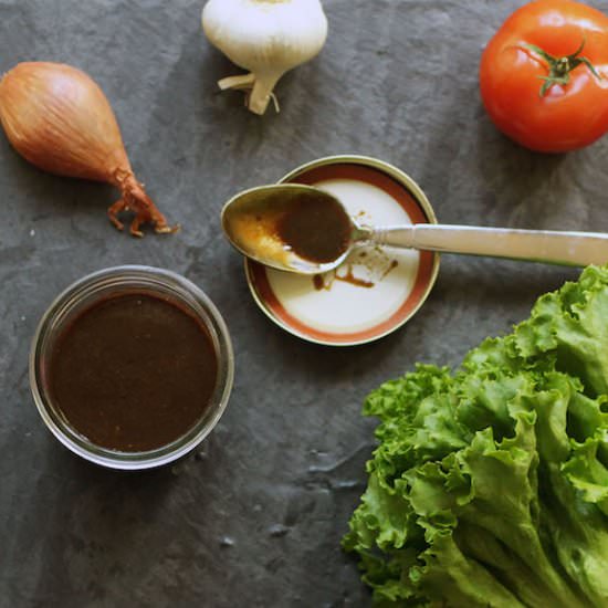 Balsamic, Honey and Dijon Dressing