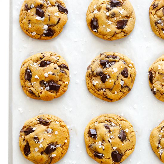 Whole Wheat Chocolate Chip Cookies