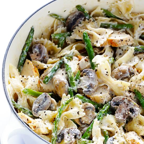 Pasta with Goat Cheese