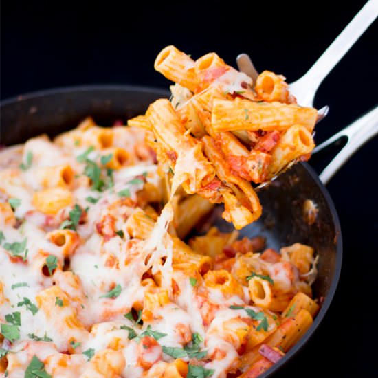 One Pot Hawaiian Pasta
