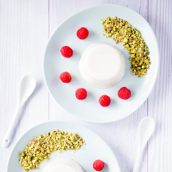 Creamy Almond Pudding