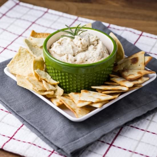 Cannellini Bean Dip with Rosemary