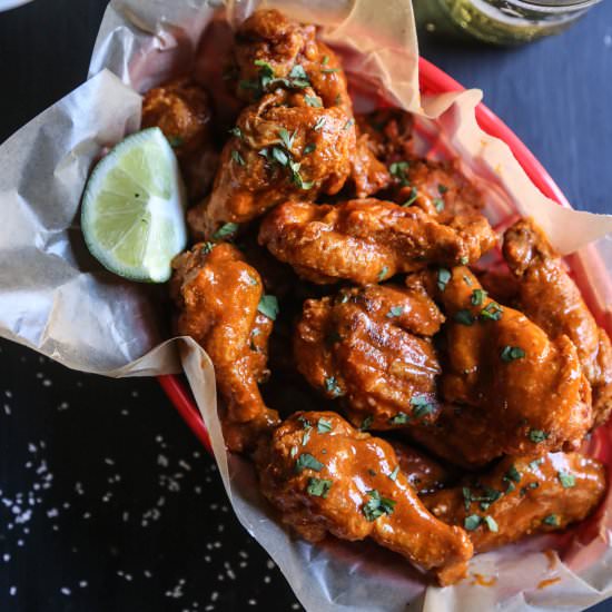 Mexican Spiced Oven Wings
