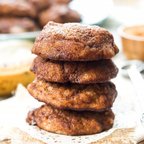 Banana Bread Snickerdoodles