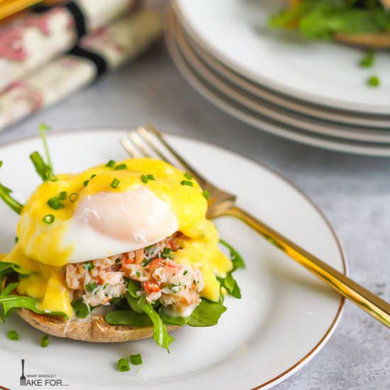 Crab Eggs Benedict