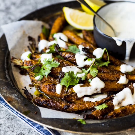 Tandoori Roasted Carrots