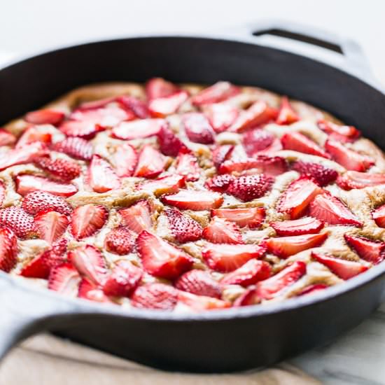 Strawberry Skillet Shortcake