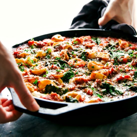 Tomato Sausage Tortellini