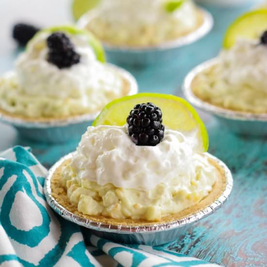 No Bake Key Lime Pies