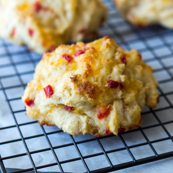Pimento Cheese Drop Biscuits