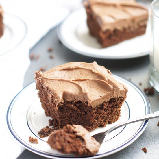 Sour Cream Chocolate Cake