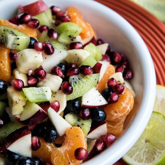 Fruit Salad With Lemon Dressing