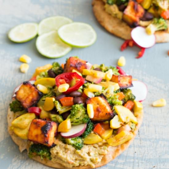 Vegan Tostada