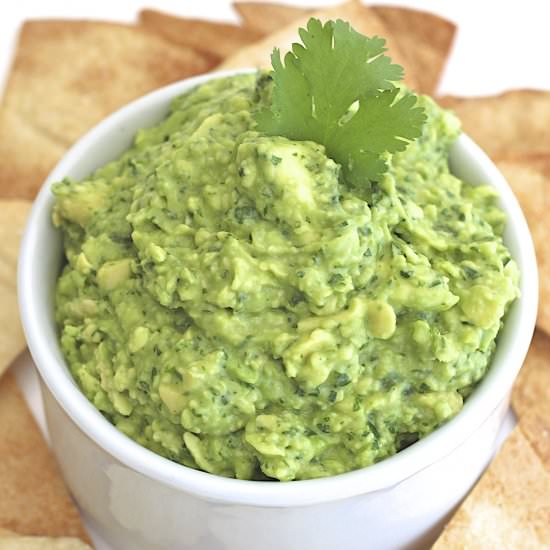 The Best Blender Guacamole