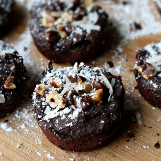 Turtle Black Bean Brownies