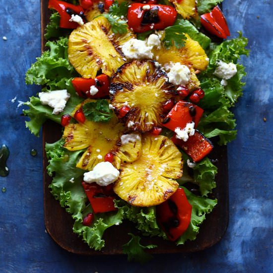 Grilled Pineapple Salad