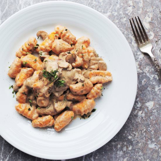 Sweet Potato Gnocchi