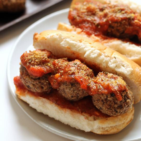 Vegan Meatball Subs