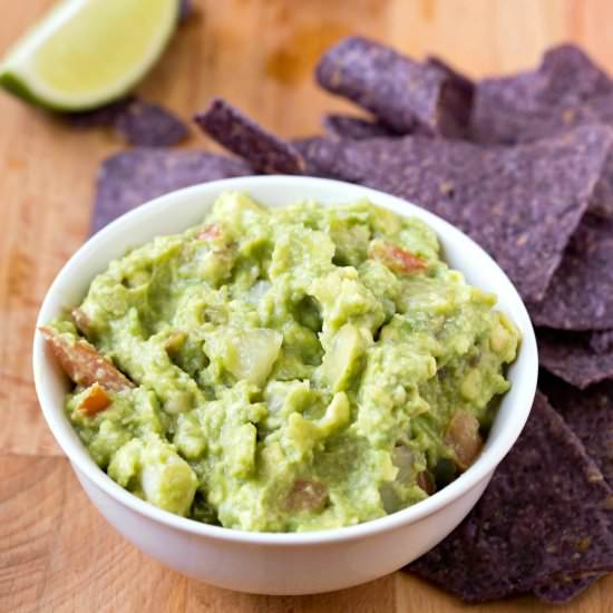 Roasted Garlic Guacamole