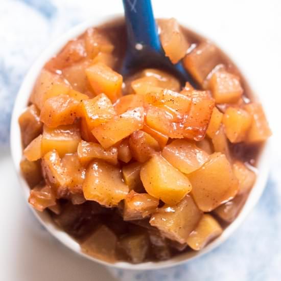 Slow Cooker Apple Pie Filling