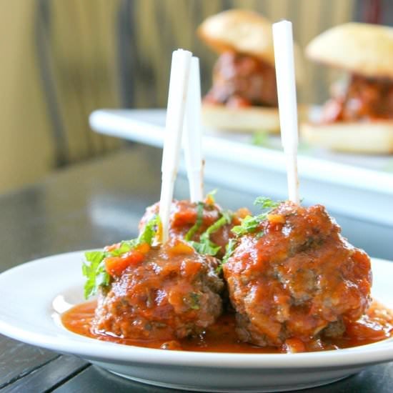 Mediterranean Lamb Meatballs