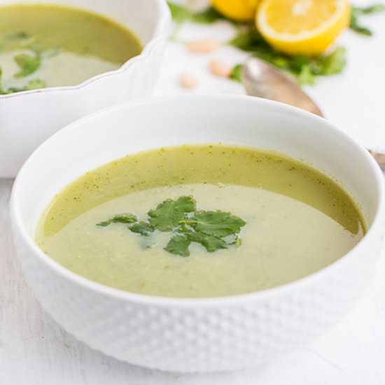 Navy Beans and Greens Soup