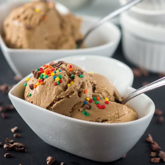 Chocolate Avocado Ice Cream