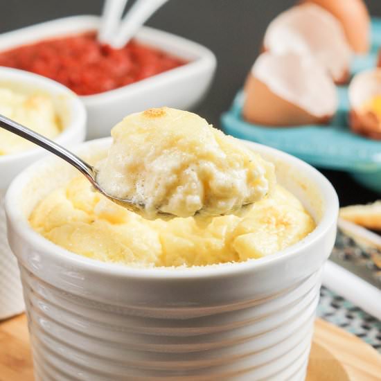 Macaroni and Cheese Soufflé