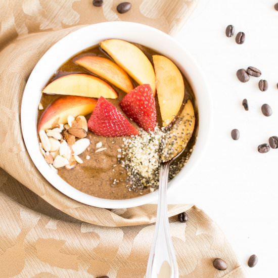 Coffee Chia Smoothie Bowl