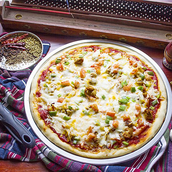 Chicken Tikka Pizza