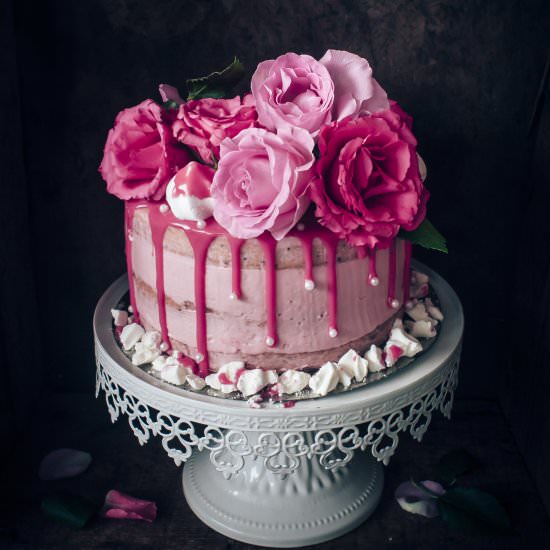 Rosewater and Poppy Seed Cake