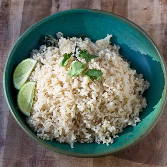 Cilantro Lime Brown Rice