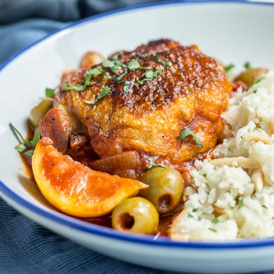 Easy Moroccan Chicken