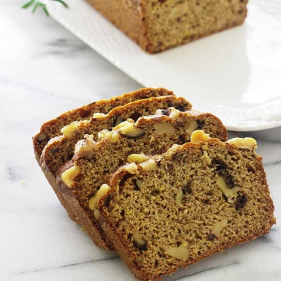 Sprouted Spelt Rosemary Bread