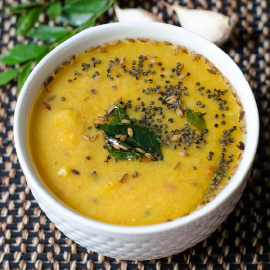 Melon Cucumber Dal Curry
