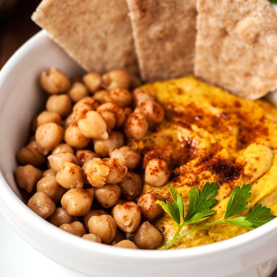 Vegan Coconut Curry Hummus