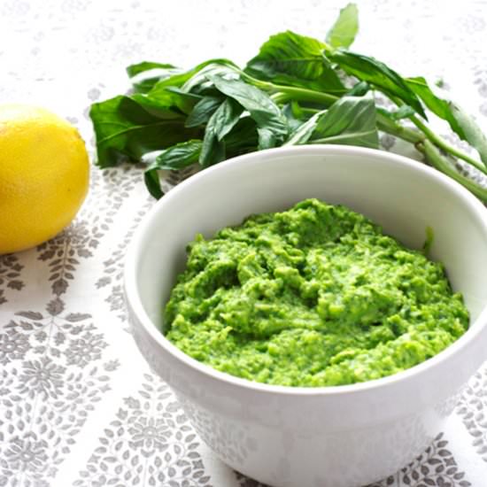 Spring Pea Pesto