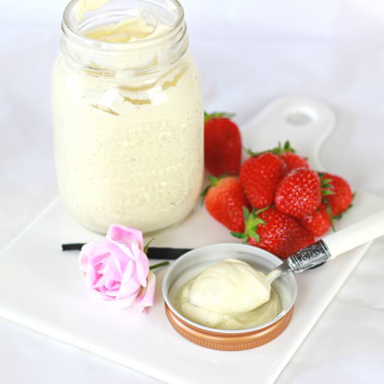 Make whipped cream in a jar