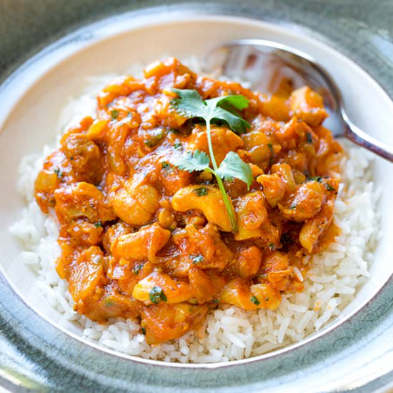 Cashew Chicken Curry